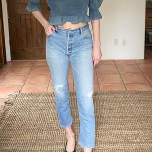Re/Done high waisted vintage Levi’s